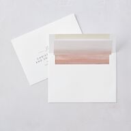 Painted Desert Rehearsal Dinner Invitations Dusty Rose Signature Blank Standard