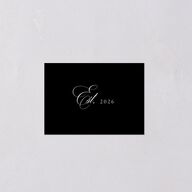 Lasting Frame QR Code RSVP Cards Pure White Signature Standard