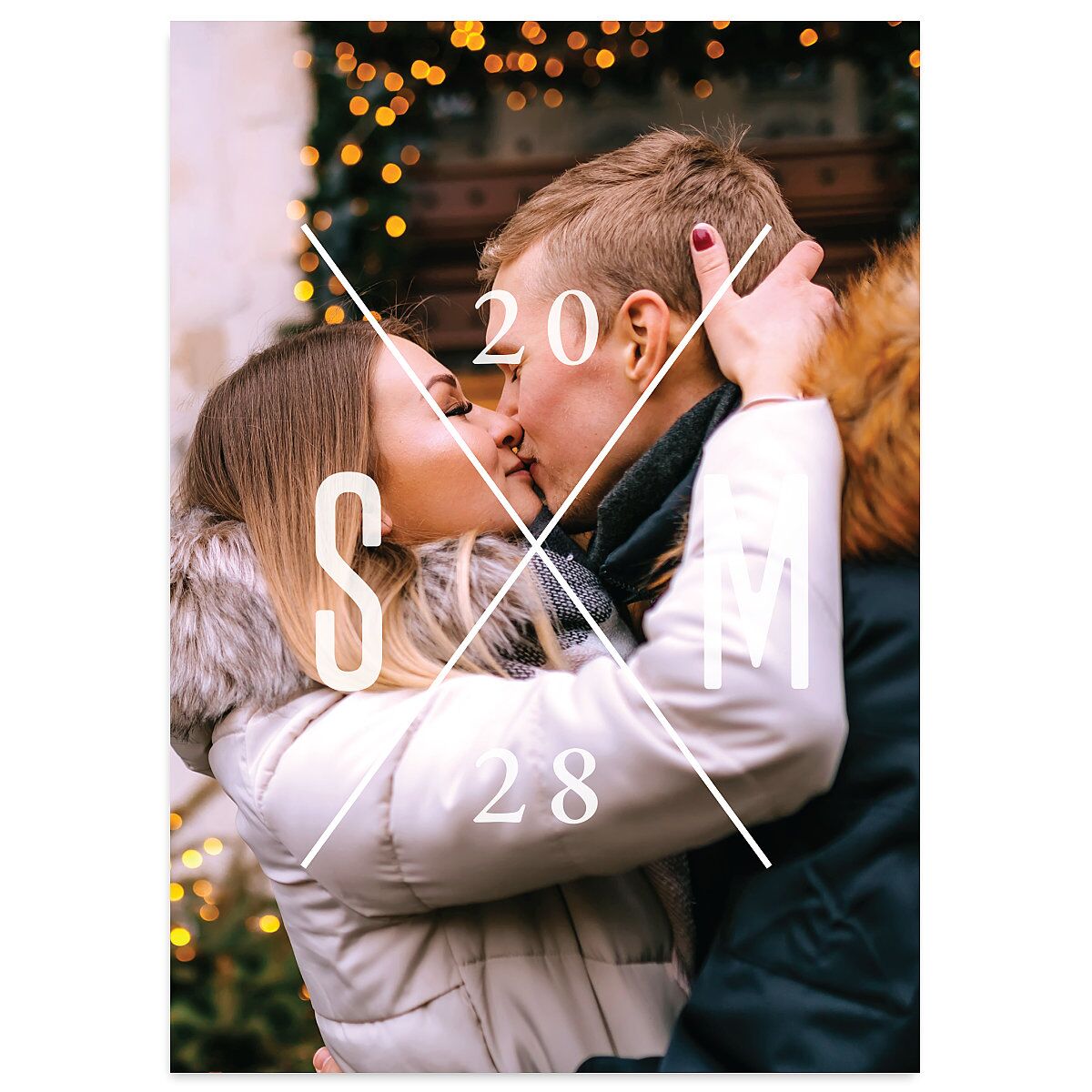 Painted Mountains Save The Date Cards