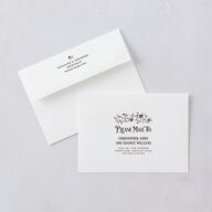 Vintage Storybook Wedding Invitations Merlot Signature Blank No Standard