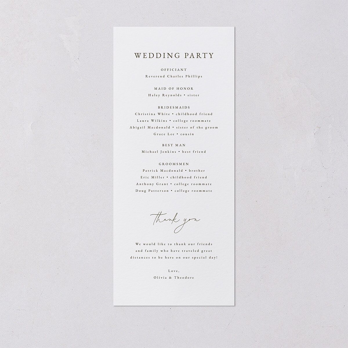 Eucalyptus Bouquet Wedding Programs Terracotta Signature