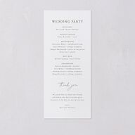 Eucalyptus Bouquet Wedding Programs Terracotta Signature