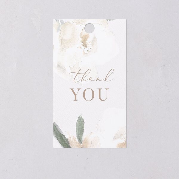Elegant Garden Favor Gift Tags Thyme Signature