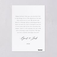 Beloved Poinsettia Holiday Cards Snow Signature