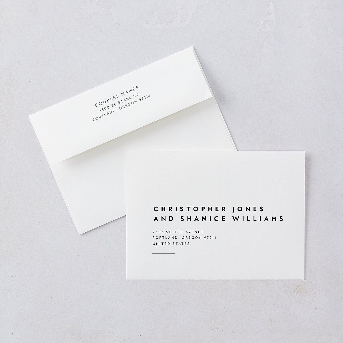 Simply Modern Rehearsal Dinner Invitations — view 6