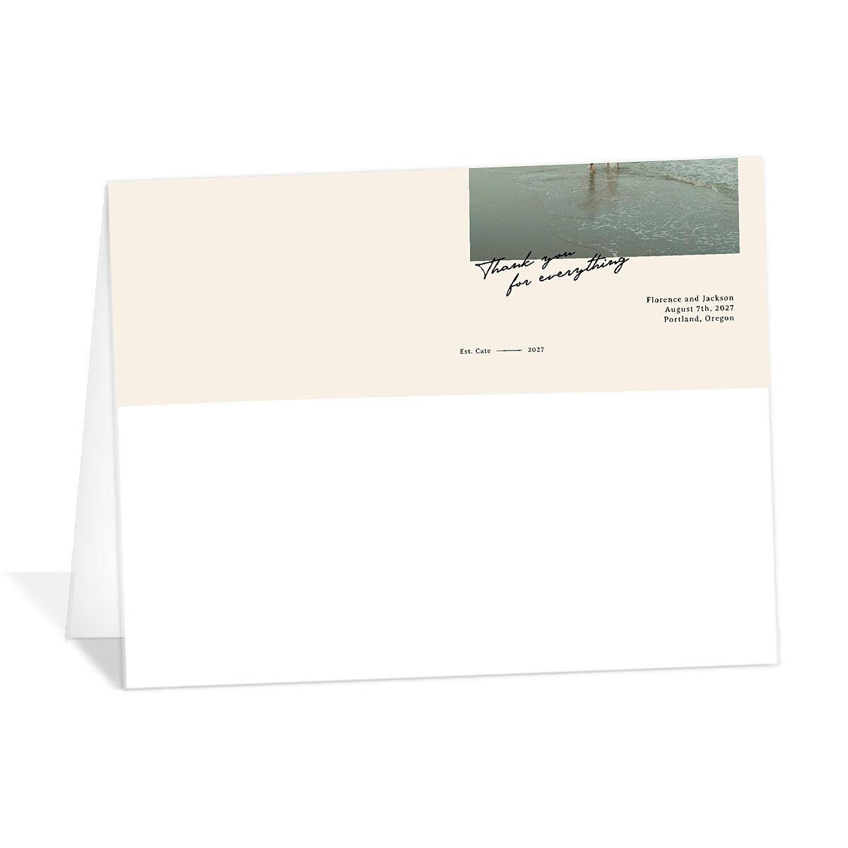 Vintage Film Thank You Cards
