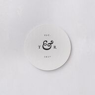 Newspaper Coasters Pure White Cardboard Circle