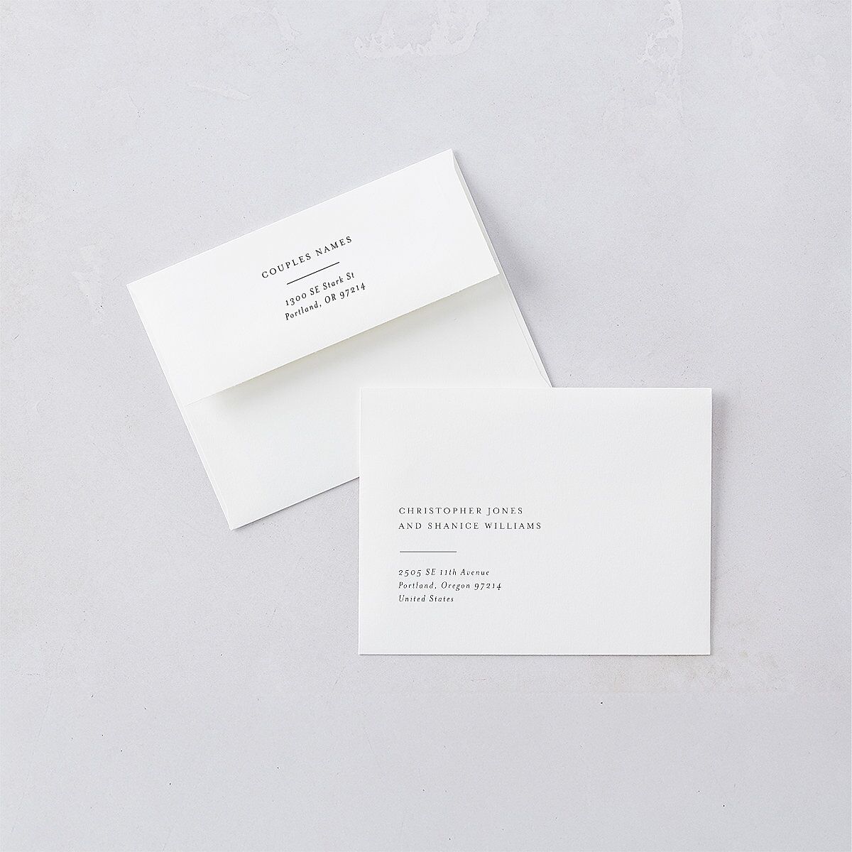Timeless Elegance Save The Date Magnets — view 4