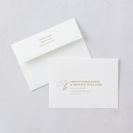 Photo Flourish Rehearsal Dinner Invitations Marigold Signature Blank