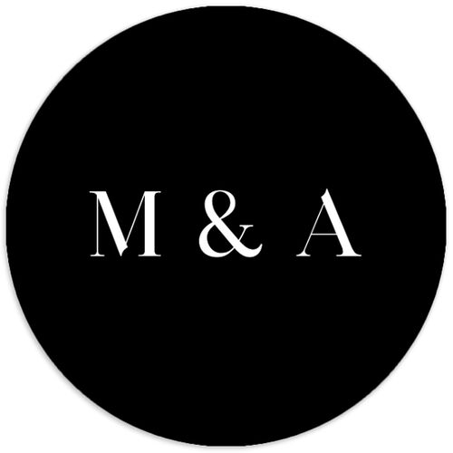 Simple Editorial Photo Wedding Stickers Pure White Circle