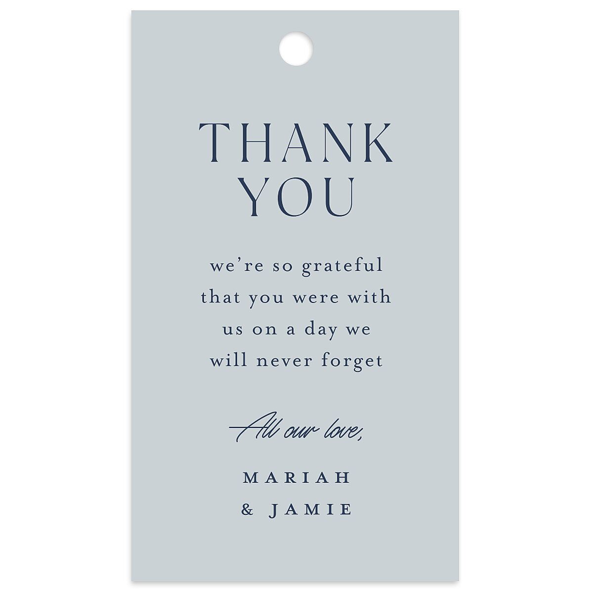 Rustic Pine Favor Gift Tags
