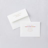 Serape de Sol Thank You Cards Gold Copper