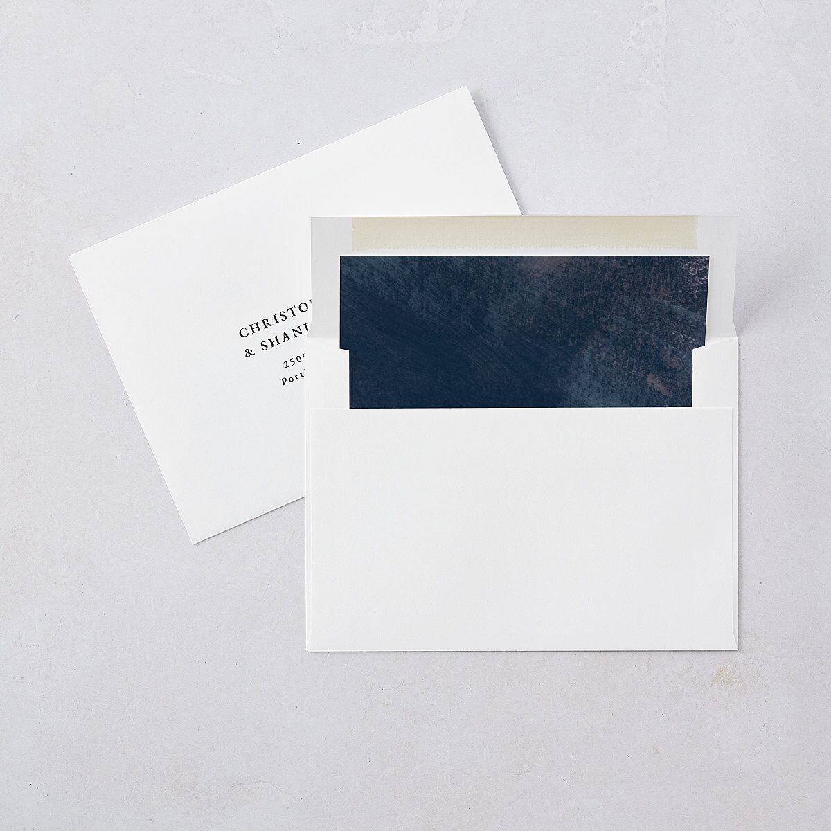 Elegant Holiday Envelope Liners — view 1