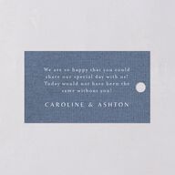 Coastal Love Favor Gift Tags Cruise Signature