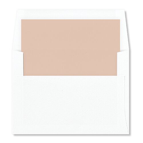 Botanical Monogram Standard Envelope Liners Rust Standard