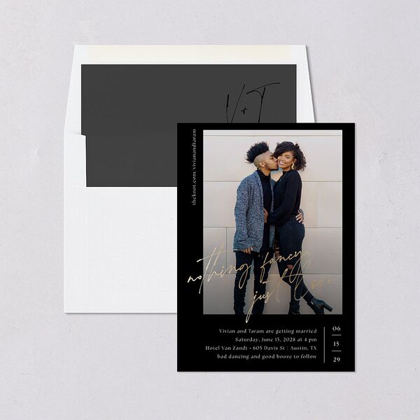 Just Love Envelope Liners Standard Licorice Liner