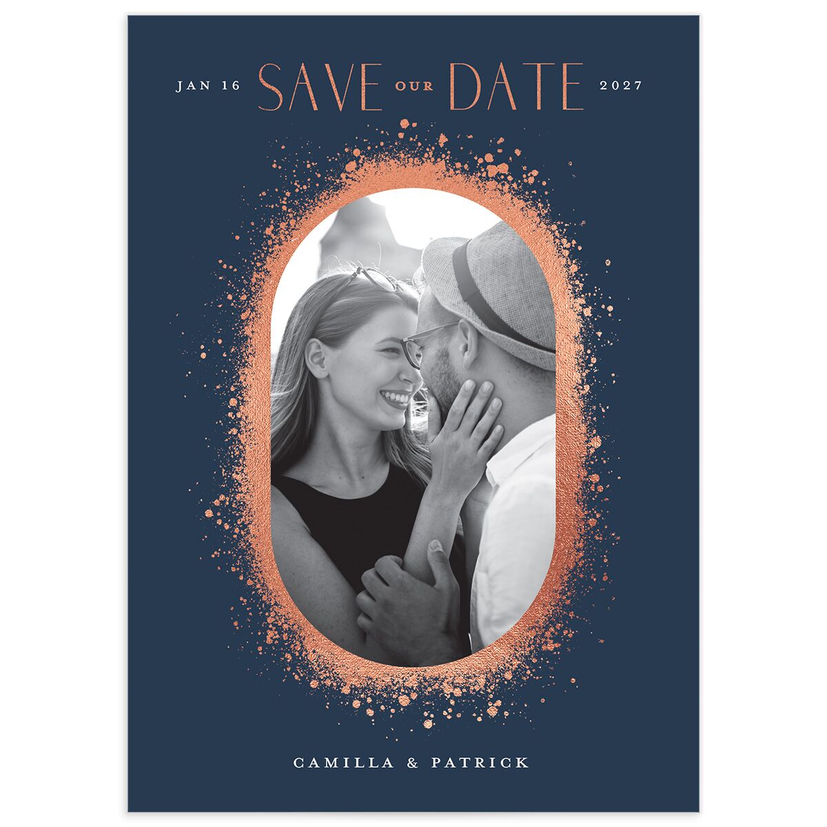 Elegant Eclipse Save The Date Cards