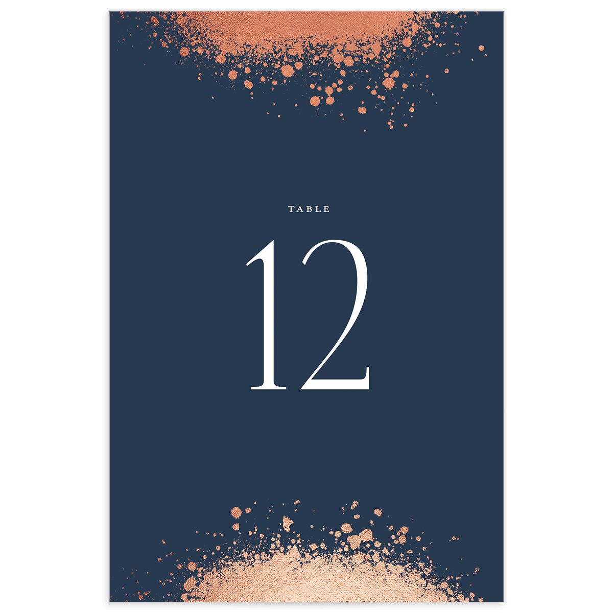Elegant Eclipse Table Numbers