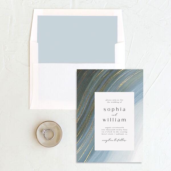Ethereal Wave Standard Envelope Liners Standard Zinc