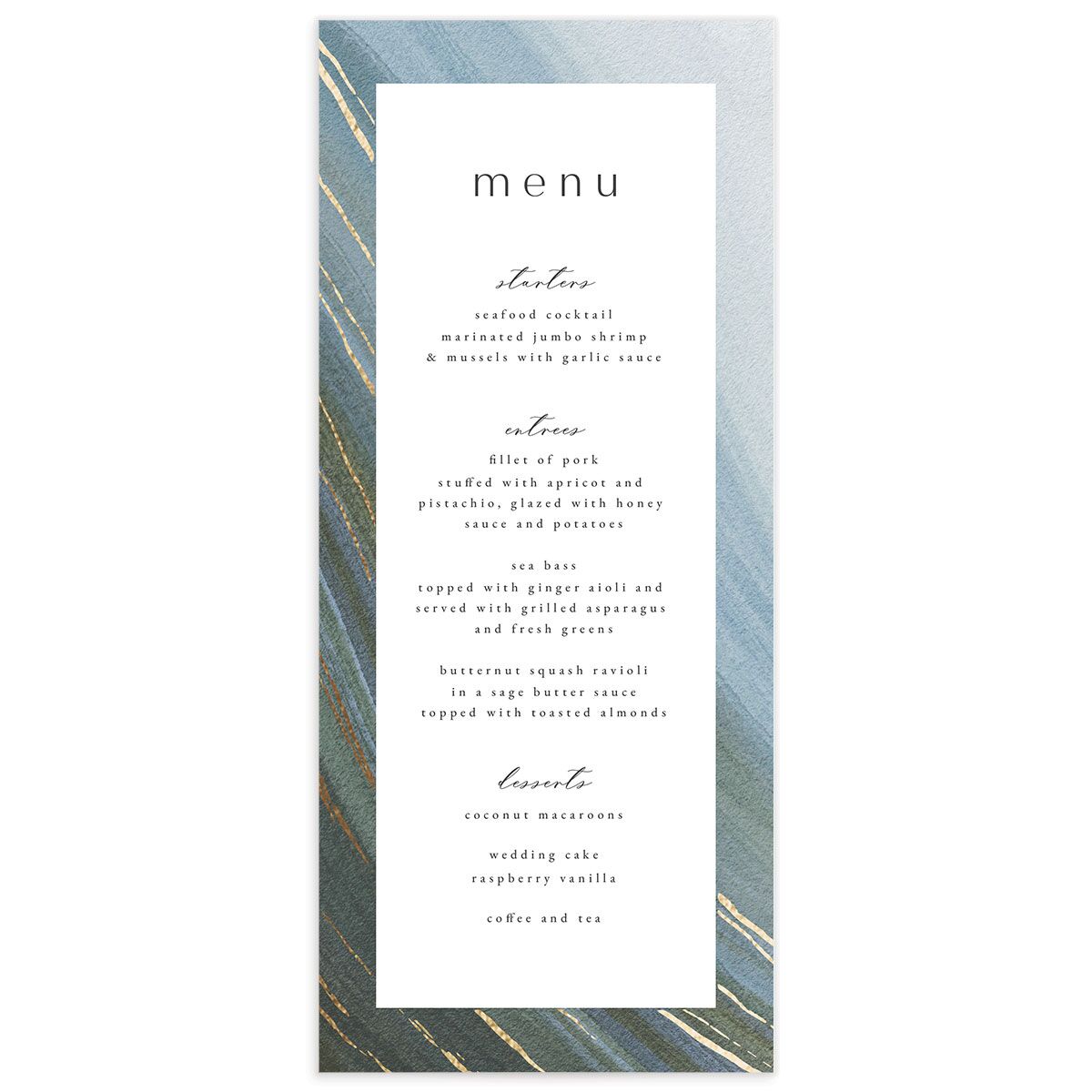 Ethereal Wave Menus front