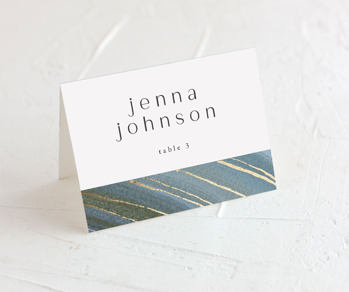 Ethereal Wave Place Cards front