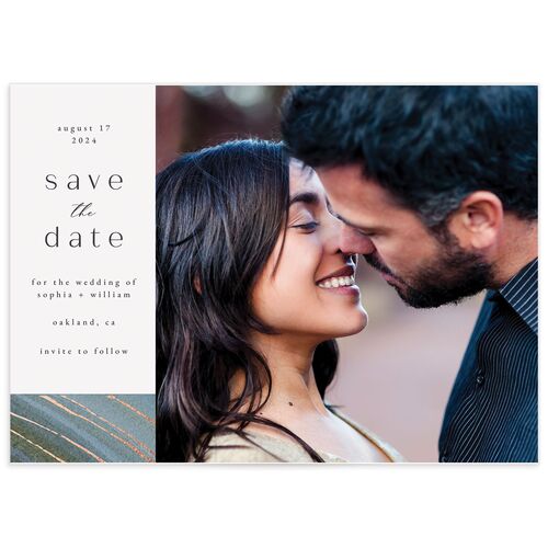 Ethereal Wave Save The Date Cards - 