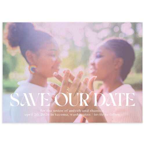 Aura Love Save the Date Cards - 