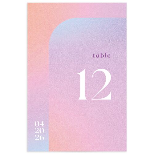 Aura Love Table Numbers - 