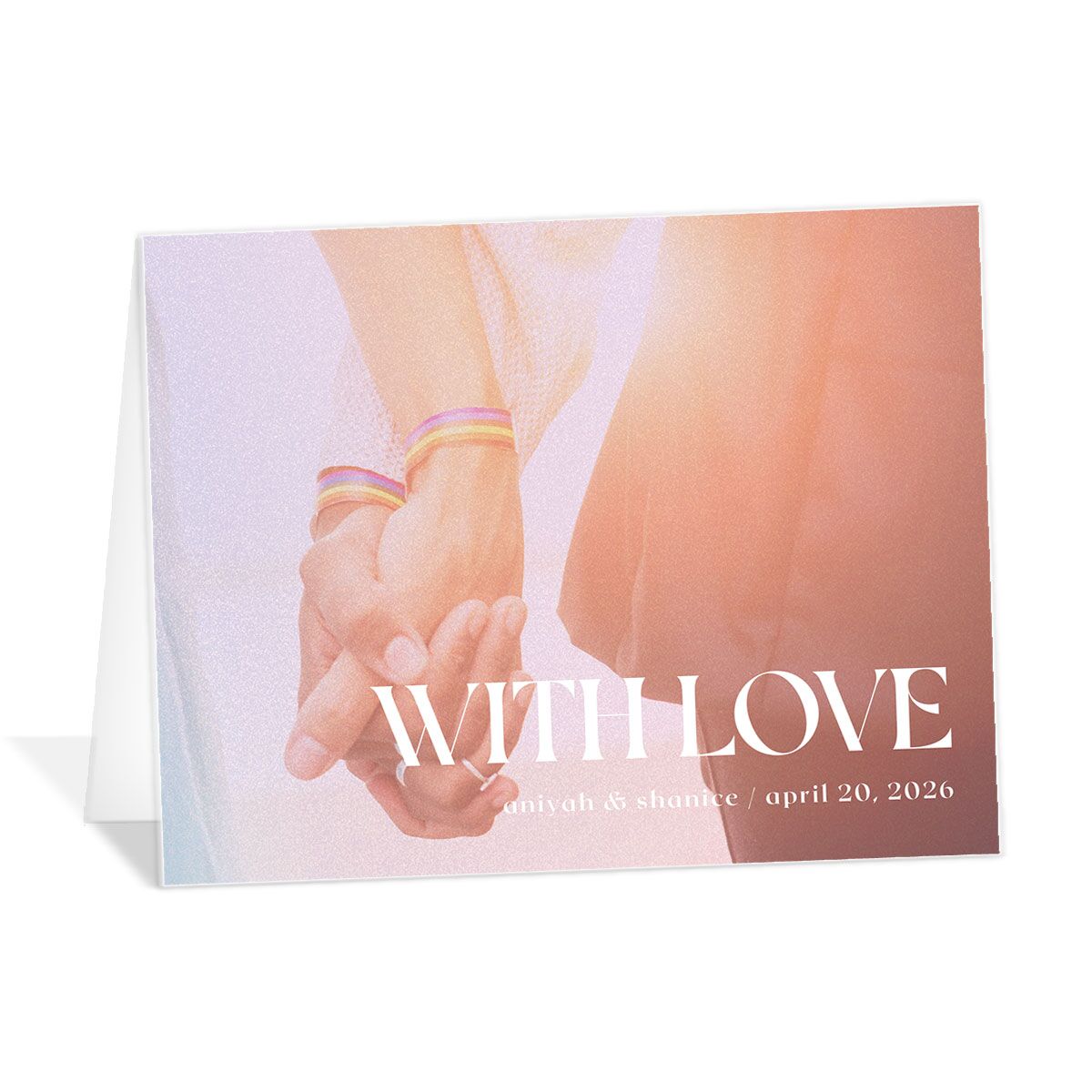 Aura Love Thank You Cards
