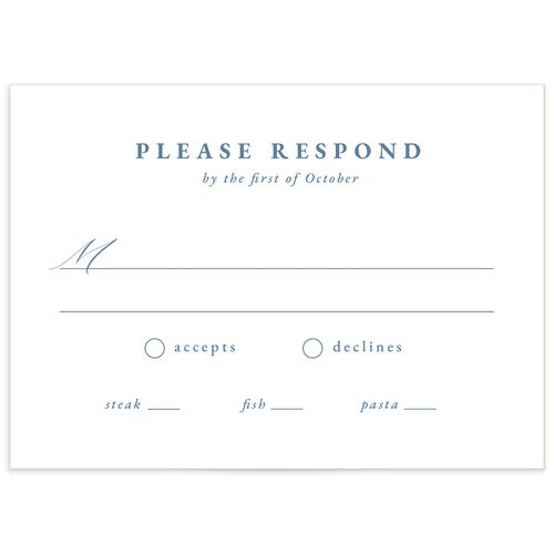 Minimal Icon Wedding Response Cards