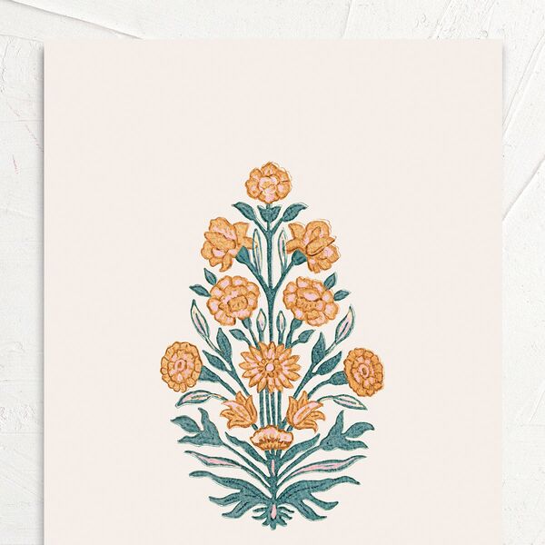Botanical Blooms Wedding Invitations Daffodil Signature No