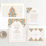 Botanical Blooms Wedding Invitations Daffodil Signature No