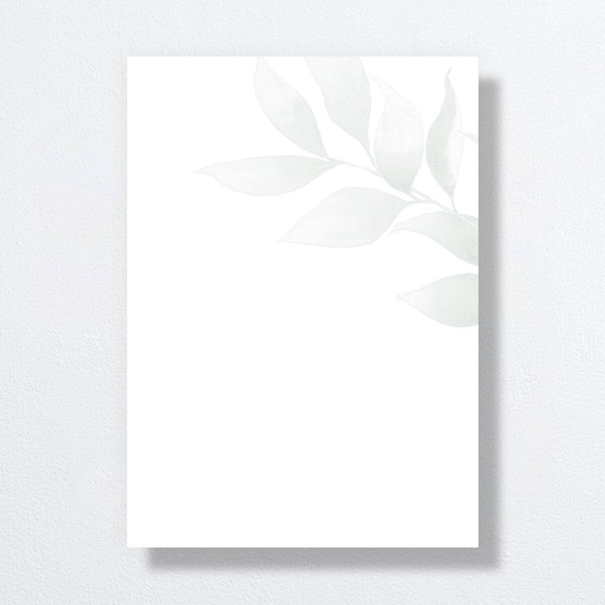 Romantic Greenery Wedding Invitations Tide Pool Signature No Standard