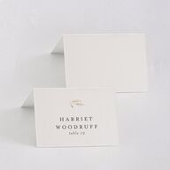 Shining Sprig Place Cards Gold Mist Signature