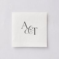 Classic Capture Cocktail Napkins Midnight Napkin Uncoined