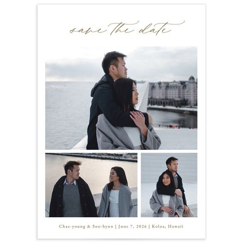 Bom Bloom Save the Date Cards - 