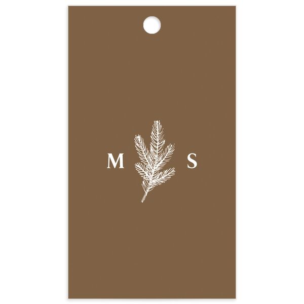 Storybook Mountaintop Favor Gift Tags back in Brown