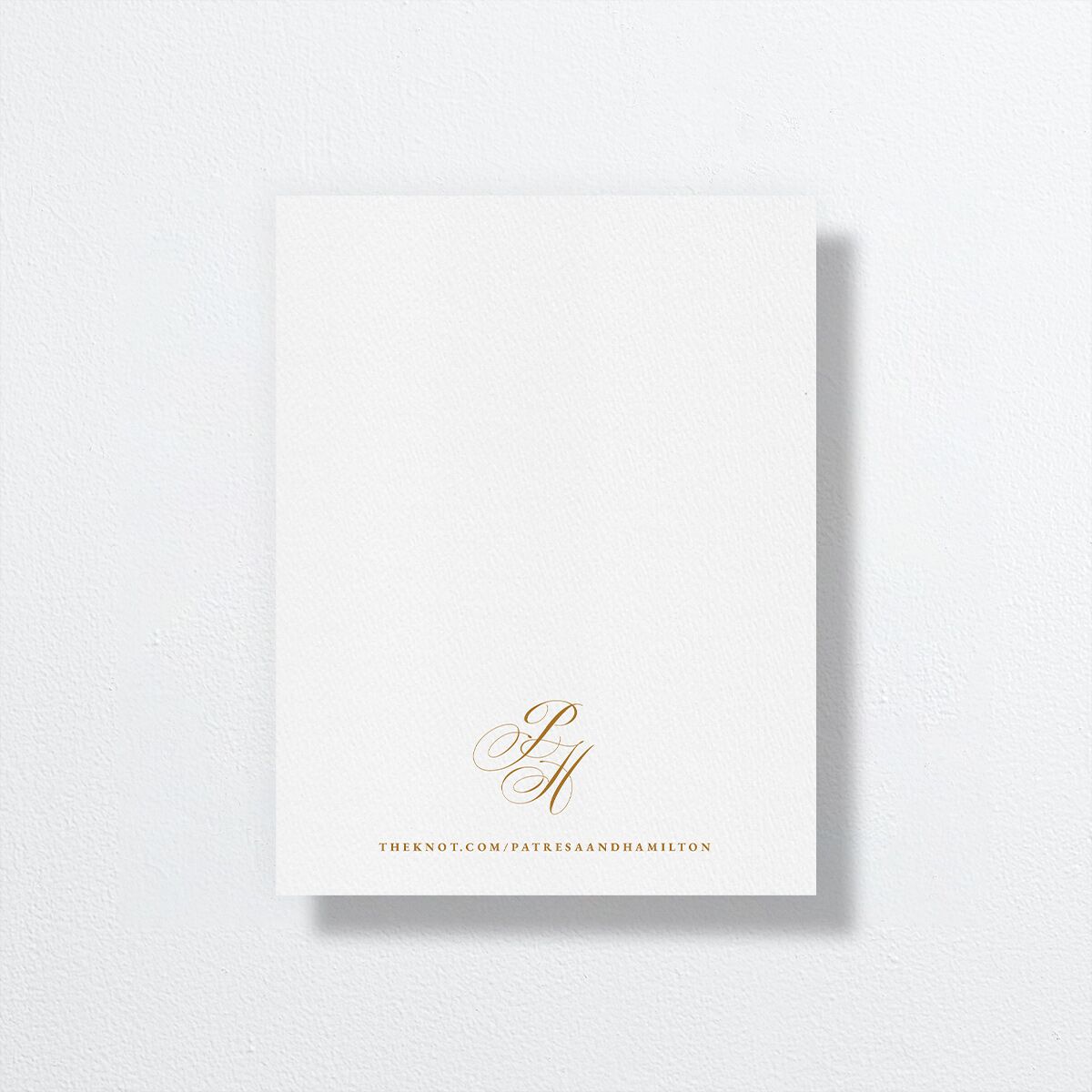 Opulent Garden Save the Date Petite Cards Scottish Green Signature smooth No Standard