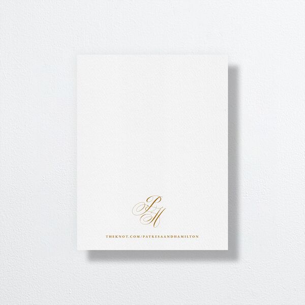 Opulent Garden Save the Date Petite Cards Scottish Green Signature smooth No Standard