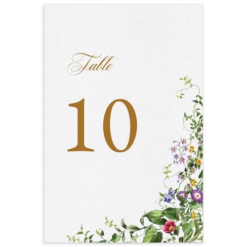 Opulent Garden Table Numbers - 