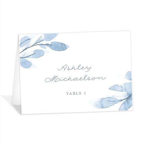 Ethereal Branches Place Cards - Blue