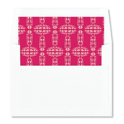 Indian Majestic Legacy Elephants Envelope Liners Ruby Standard