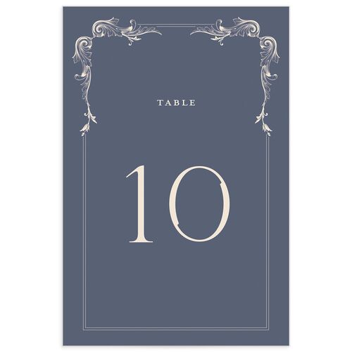 Vintage Ornate Frame Table Numbers - 