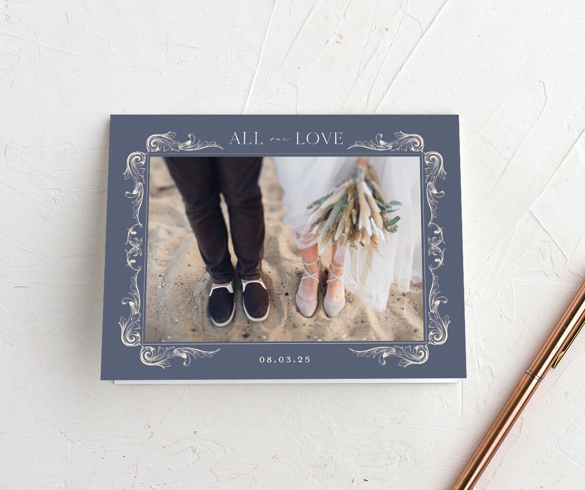 Vintage Ornate Frame Thank You Cards front