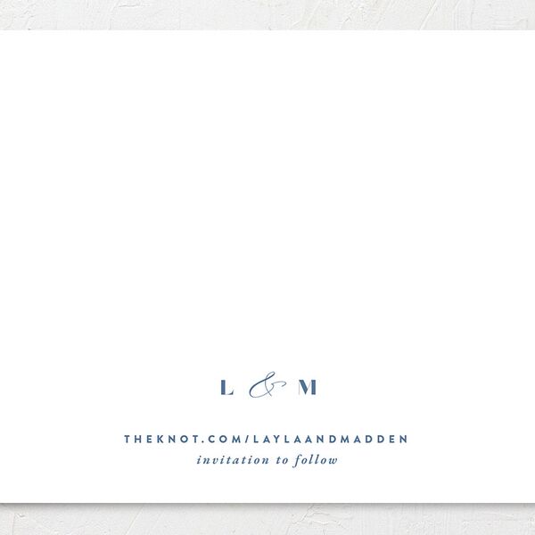 Rustic Greenery Save The Date Cards Cornflower Signature smooth No