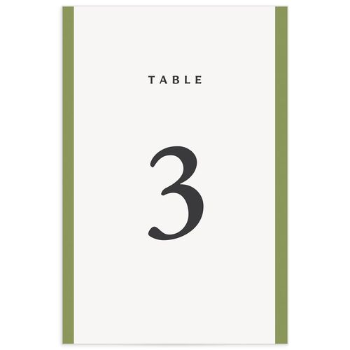 Traditional Blooms Table Numbers