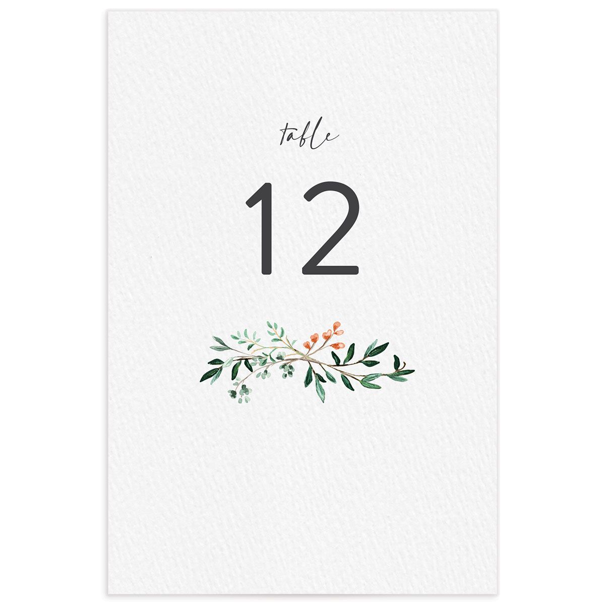 Rustic Arch Table Numbers Forest Signature