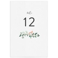 Rustic Arch Table Numbers Forest Signature