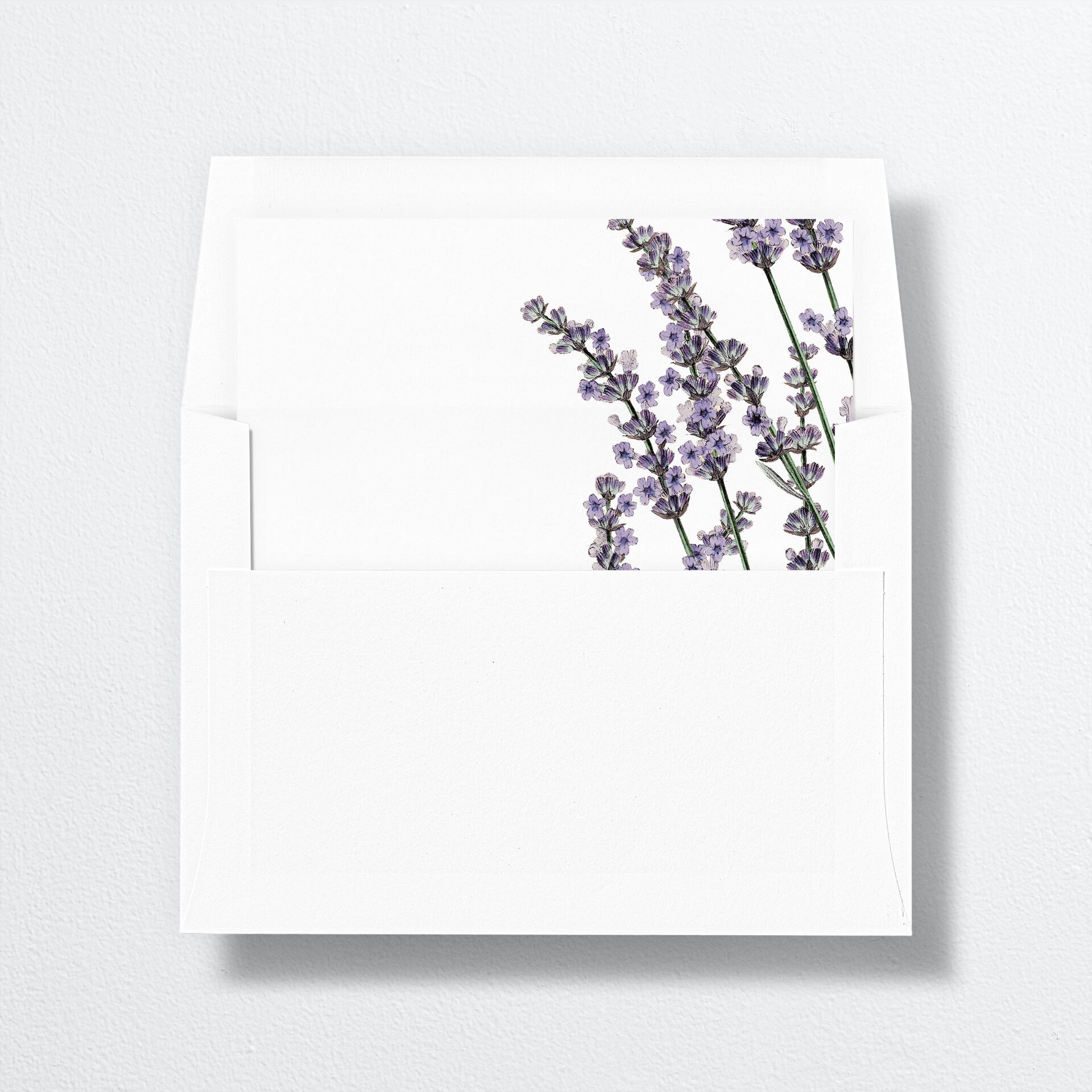 Vintage Lavender Standard Envelope Liners
