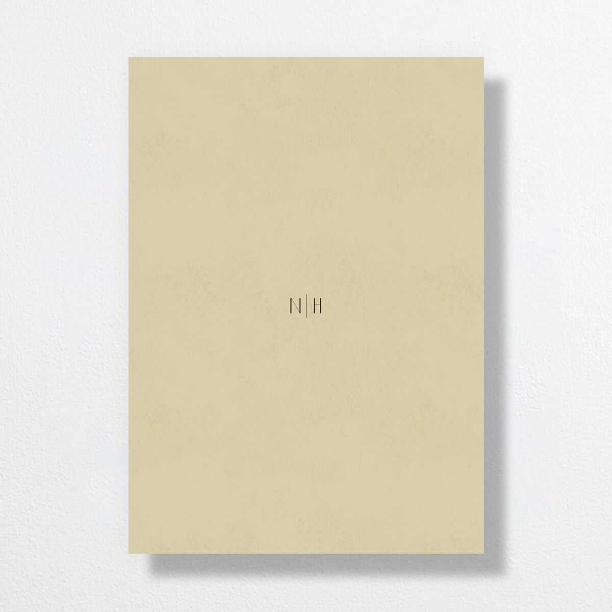 Vintage Nouveau Save The Date Cards Pear Signature smooth No Standard